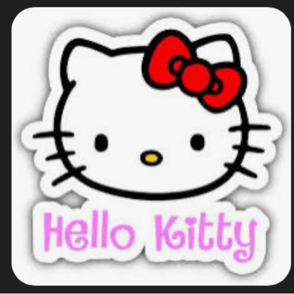 HELLO 🐱 KITTY paper weight block - Picture 3 of 8